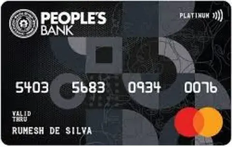 Peoples Bank Visa Platinum Cash Rewards